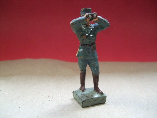 Lineol soldat durch fernglas - durch,