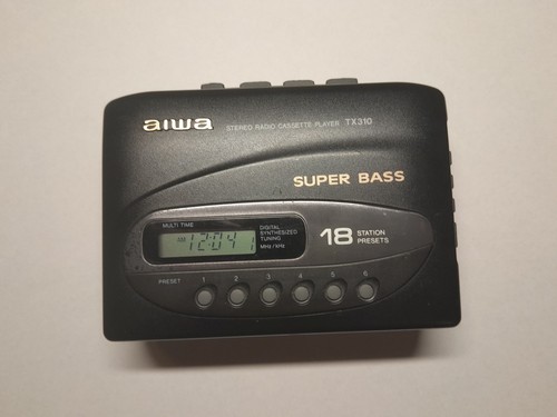 Walkman radio aiwa stereo - +,
