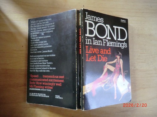 James bond live and let - bond, die