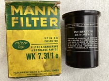 WK 731/1o Original Mann Kraftstofffilter, NOS,Schlepper,Deutz,Fendt,Eicher,Steyr