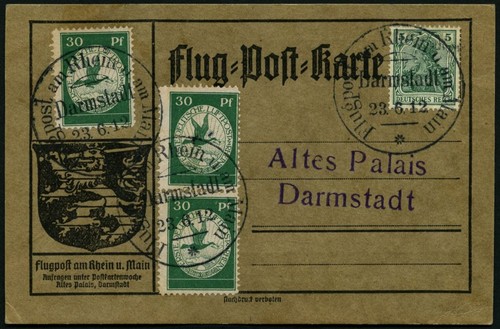 Zeppelinpost 1912 flp - 1912,, pf.
