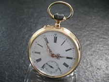 Taschenuhr Gold 585 Charles Deckelmann Chaux de Fonds Schweiz hochfein 85,7 gr.