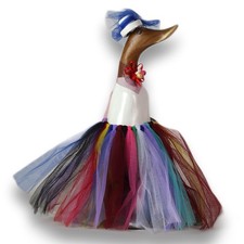 Holz Ente Lauf Ente Gartendeko