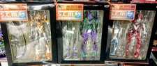 EVANGELION UNIT 00 01 02 Special Creative Model EX FIGURENSET! (NEU) UK-VERKÄUFER