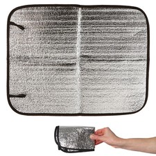 OUTDOOR Alu Sitzkissen - Thermo Kissen Sitzunterlage Stadion Camping Angeln Jagd