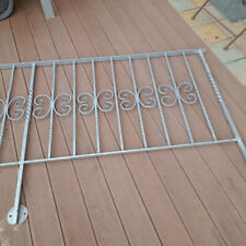 Geländer verzinkt, verziert, unbeschädigt,  4lfm ca. 100kg