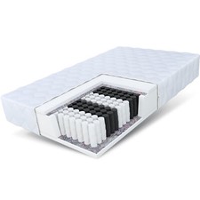 Matratze 180x200 cm METIS MAX 7 Zonen H3 KaltschaumTaschenfederkern Höhe 23 cm