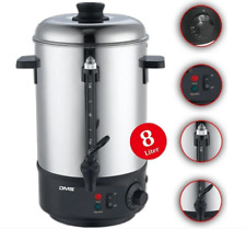 DMS Germany TK-8 Glühweinkocher - Silber, 8L