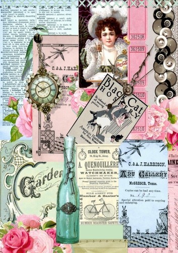Decoupage serviettentechnik - decoupage,