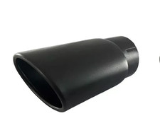 Auspuffblende schwarz Endrohr