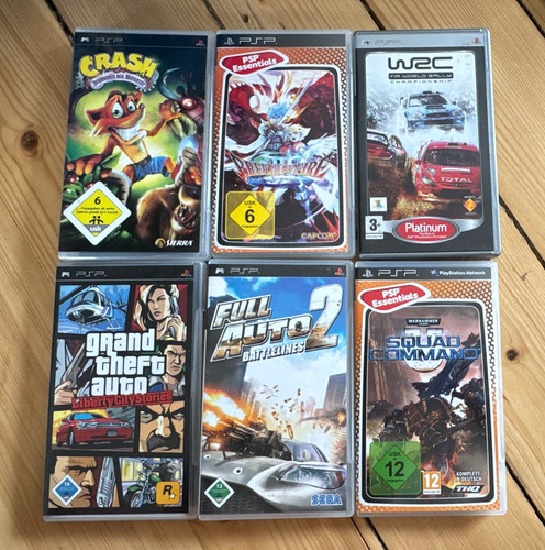 Psp spiele konvolut - spiele,