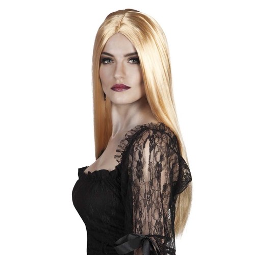 Blonde langhaarperücke - blonde, /