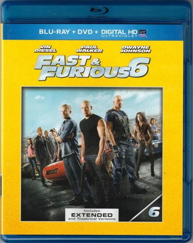 Fast and furious blu ray - 6,