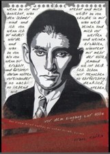 Franz kafka poster plakat - franz,