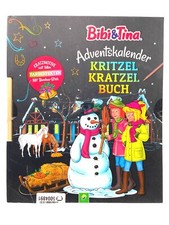 Bibi & Tina Adventskalender Kritzel-Kratzel Buch
