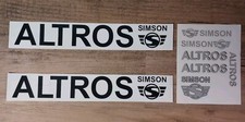 Original Simson ALTROS Albatros SD50 Satz Zarges Kiste Dreirad Rahmen 