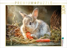 CALVENDO Puzzle Kaninchenportraits | 1000 Teile Lege-Größe 64x48cm Foto-Puzzle f