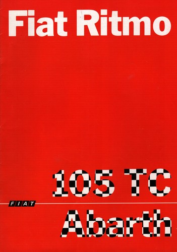 Prospekt fiat ritmo 105 - prospekt,