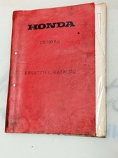 Honda Ersatzteil-Katalog Erstazteilkatalog, CB750 K6, CB 750 K 6