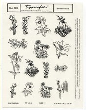 Typofix 3817 | Blumenmotive