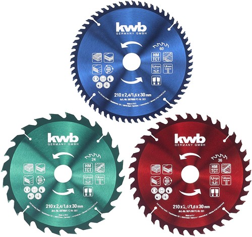 Kwb hartmetall kreissägeblatt - hartmetall,