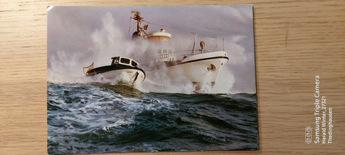 Postkarte dgzrs seenot - dgzrs,