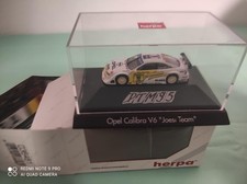 Modellautos 1:87 HO Pkw  Herpa  OPEL CALIBRA V6 DTM-95  Motorsport MODELL-