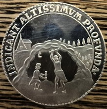 Bergbau Medaille Indigant