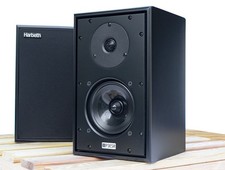 Pair of Harbeth P3ESR XD Bookshelf Speakers (Black), Brand new. Sealed.