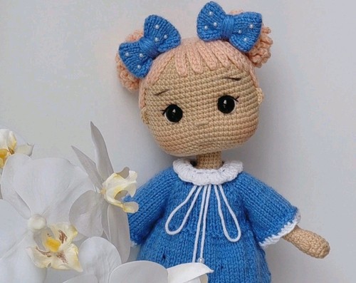 Amigurumi gehäkelte puppe - amigurumi,