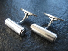 Manschettenknöpfe Silber 925 Georg Jensen Dänemark No 96 von ca. 1970 Knebel