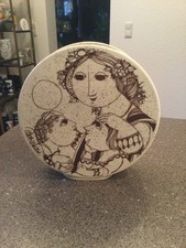 Rosenthal Vase Björn Wiinblad Muttertag selten 18 cm Signiert