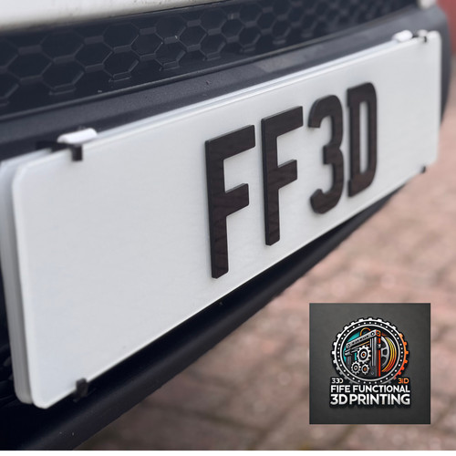 Front back show plate - &,
