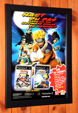 Naruto Ultimate Ninja Storm Uzumaki Chroniken kleines Promo Poster Werbeseite gerahmt