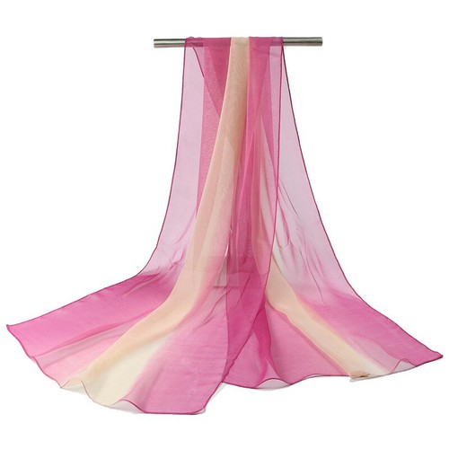 Damen einfarbig chiffon - damen,