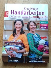 Kreativbuch Handarbeiten Nähen Stricken Häkeln mit Vorlagenbogen