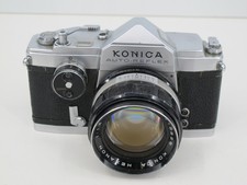 Super Selten - Konica Auto-Reflex Kamera + Hexanon 57 mm f 1,4 Objektiv - 1965/6