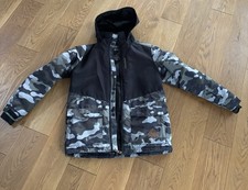 Ziener Skijacke Winterjacke Jacke Camouflage Flecktarn Alpin Snowboard 164 S M