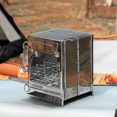 Mini holzkohlegrill faltbarer - mini,