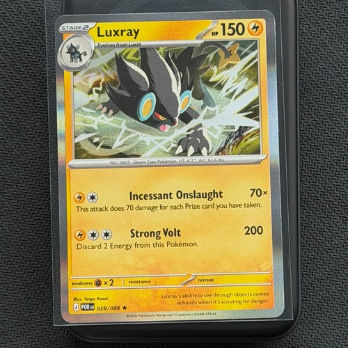 Pokemon karte luxray 028 - pokemon,