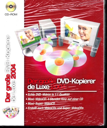 Der große dvd kopierer - große, de