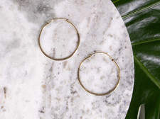 Asymmetrische Creolen gold |