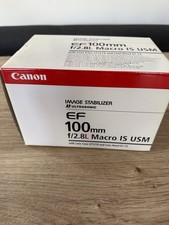 Canon EF 100mm f/2.8L Macro IS USM – Makroobjektiv im neuwertigen Zustand