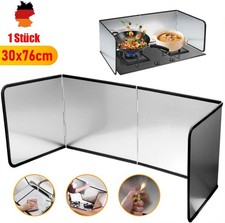 Spritzschutz Faltbar Herd Küchen-Spritzplatte Spritzschutz Für Pfanne 30cmx76cm