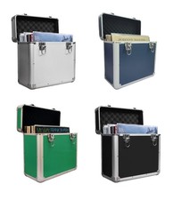 Vinyl LP Aufbewahrungsbox 12" Vinyl Schallplatte Aufbewahrungskoffer Schwerlast abschließbare Box