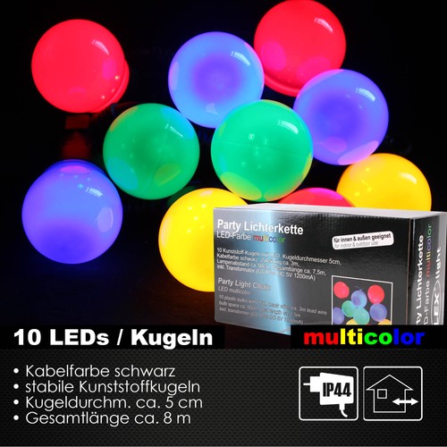 Led partylichterkette - led,