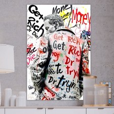 Kunstwerk leinwand bild luxus - leinwand,