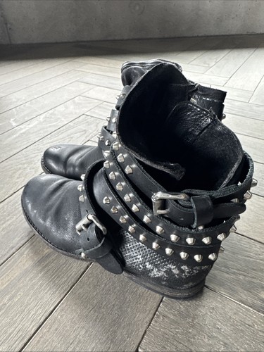 Ash biker boots schwarz - ash,