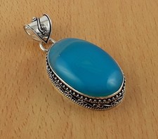 Blue Line Achat Stein 925