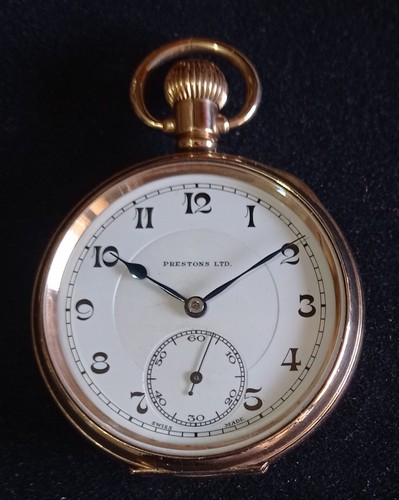 Taschenuhr preston ltd gold - taschenuhr,